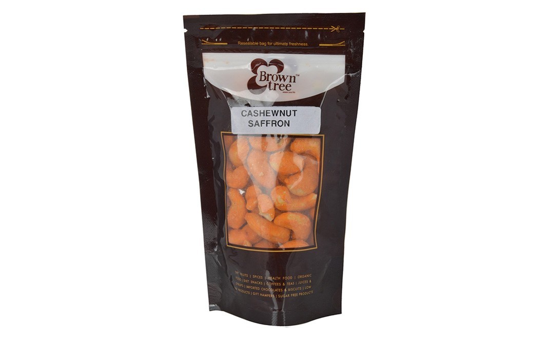 Brown Tree Cashewnut Saffron    Pack  100 grams